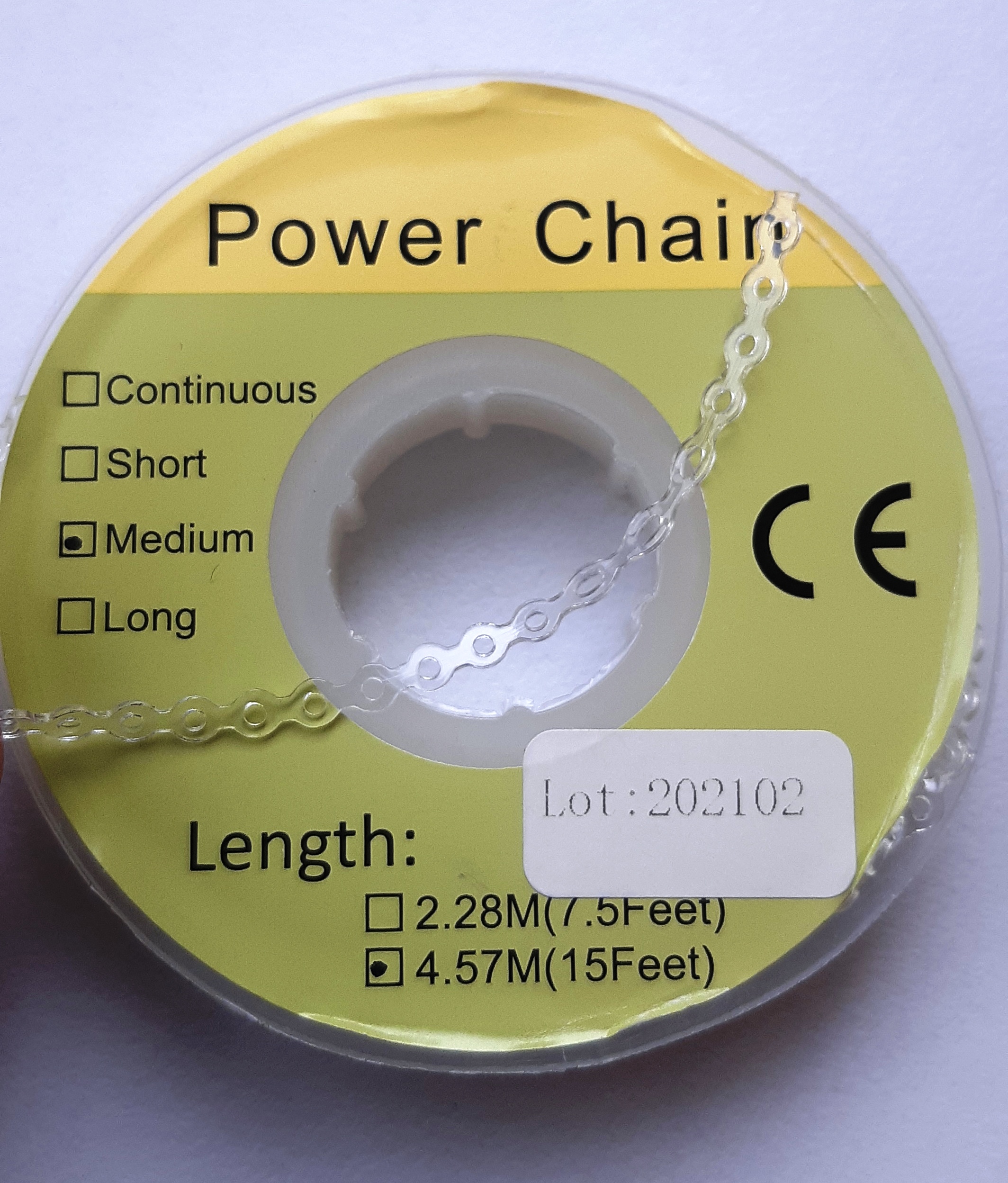 الاستیک پاورچین ارتودنسی Power Chain China